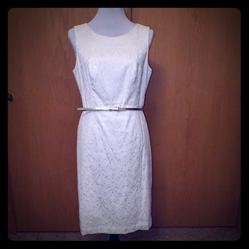 Off white dress